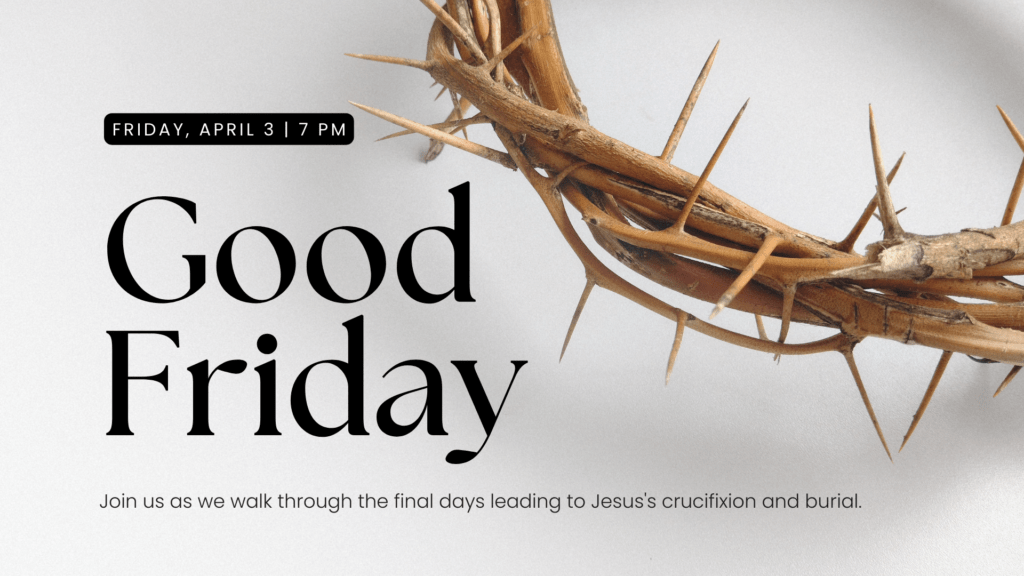 Good Friday 2026 website